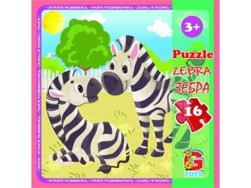 Пазли G-Toys LZ05 із серії Зоопарк 16 ел. (MTT-169853)