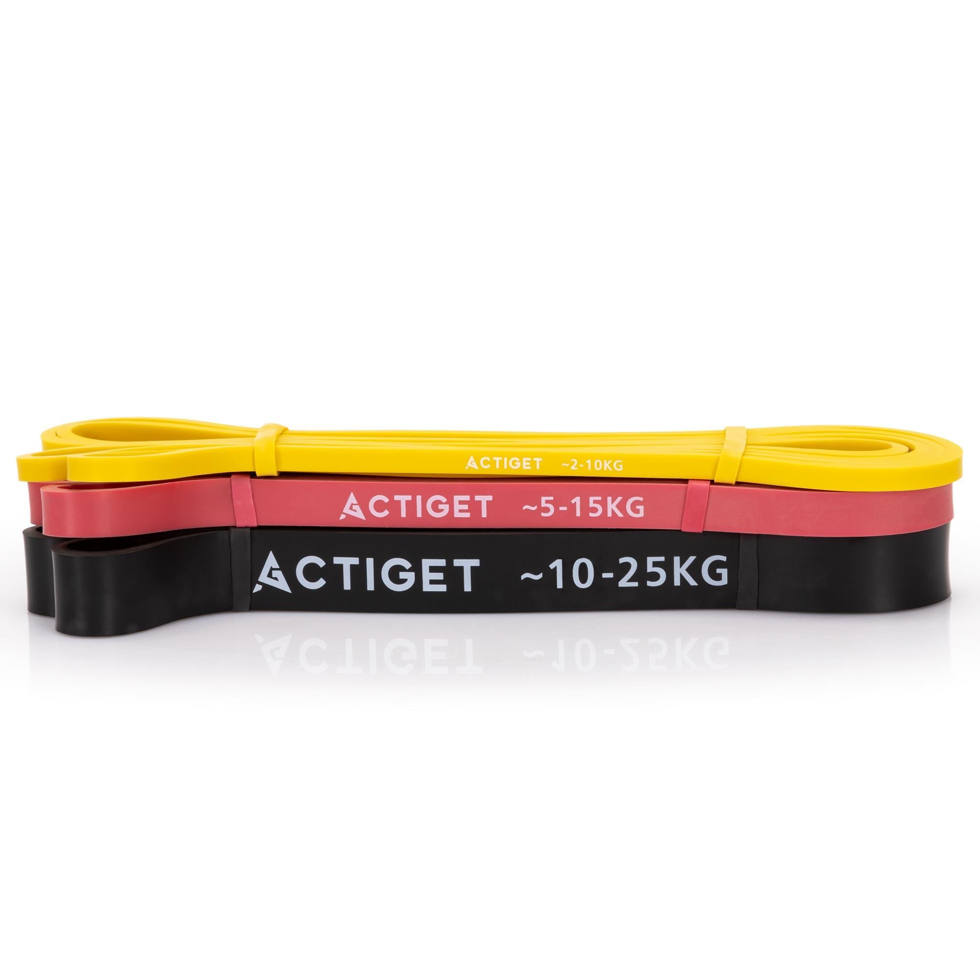 Эспандер-петля Actiget Power Band ACT0047 3 шт. 2-25 кг Эспандер-петля Actiget Power Band ACT0047 3 шт. 2-25 кг