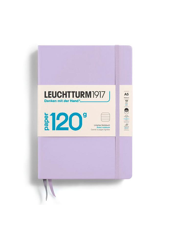 Блокнот Leuchtturm1917 120G Edition средний линия Lilac (370339) Блокнот Leuchtturm1917 120G Edition средний линия Lilac (370339)