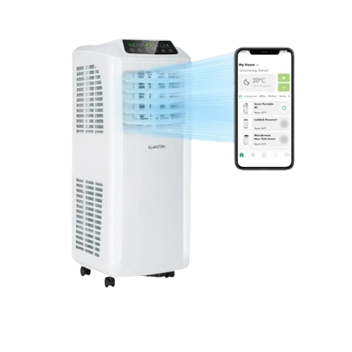 Кондиционер мобильный KLARSTEIN Pure Blizzard Smart 9k 9000 БТЭ/2,6 кВт дистанционное управление (10035807) - фото 11 Кондиционер мобильный KLARSTEIN Pure Blizzard Smart 9k 9000 БТЭ/2,6 кВт дистанционное управление (10035807) - фото 11