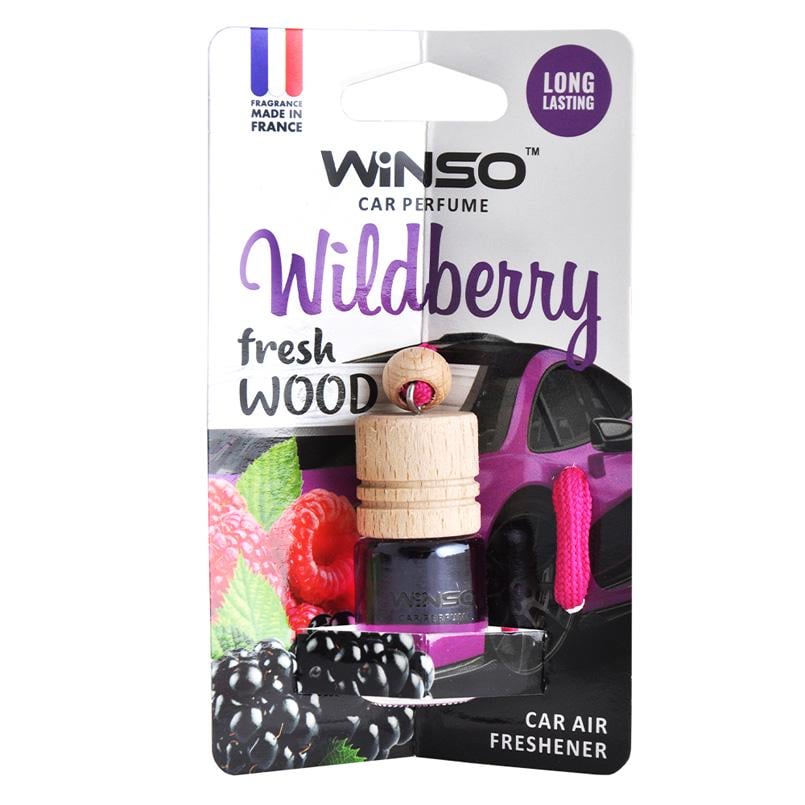 Ароматизатор WINSO Fresh Wood Wildberry 4 мл (530780)