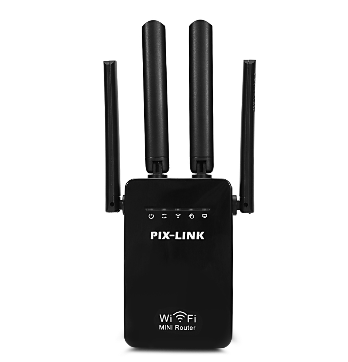 Усилитель WiFi сигнала ретранслятор Wi-Fi Pix-LINK LV-WR09Q 2.4 GHz Black (18621) Усилитель WiFi сигнала ретранслятор Wi-Fi Pix-LINK LV-WR09Q 2.4 GHz Black (18621)