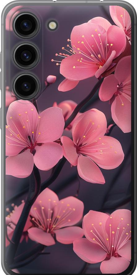Чехол на Samsung Galaxy S23 Пурпурная сакура (6075u-2907-42517) Чехол на Samsung Galaxy S23 Пурпурная сакура (6075u-2907-42517)