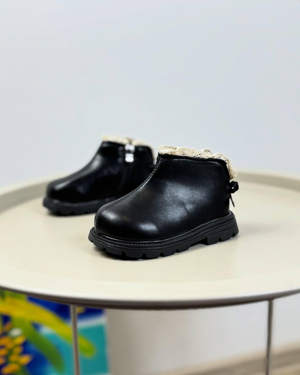 Ботинки детские осенние 1480 р. 19 Черный (25164375) - фото 7 Ботинки детские осенние 1480 р. 19 Черный (25164375) - фото 7