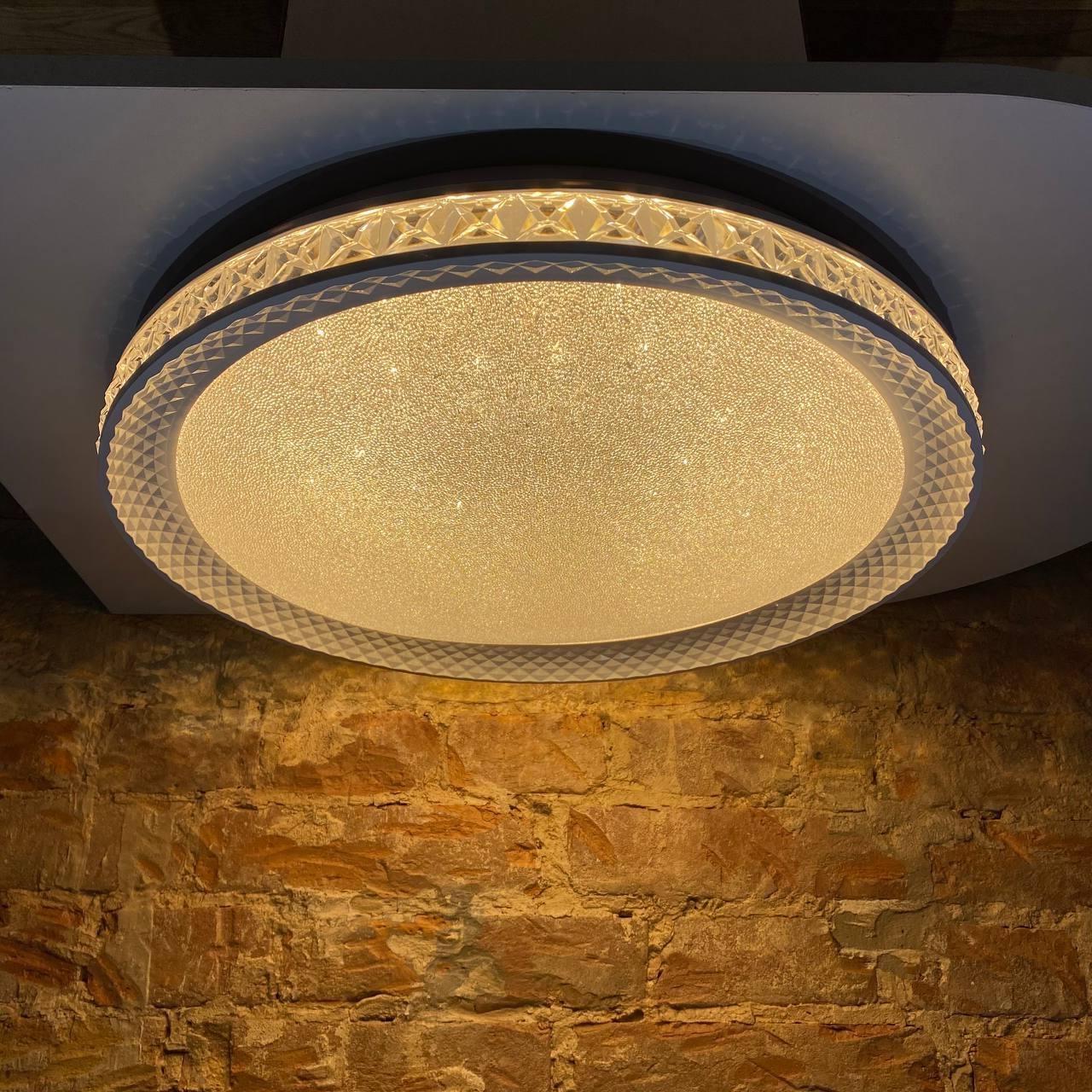 Світильник LED Lumano LU-PISTOIA з пультом 3 режими 3000-4000-6500K 80W (000018480) - фото 2 Світильник LED Lumano LU-PISTOIA з пультом 3 режими 3000-4000-6500K 80W (000018480) - фото 2