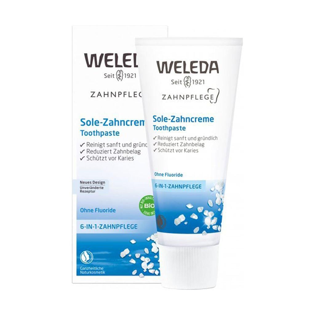 Зубная паста Weleda Sole-Zahncreme с минеральной солью от кариеса и зубного налета 75 мл (1491843343)