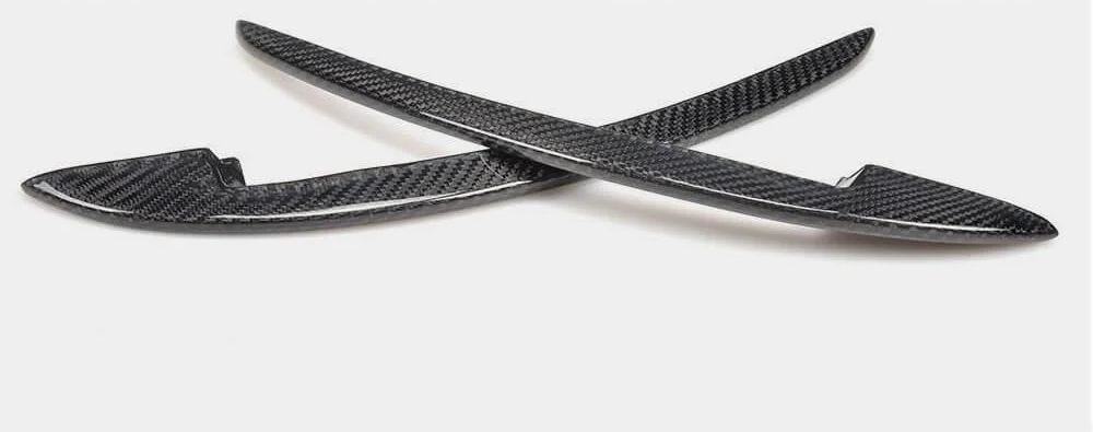 Накладки на передний бампер DDCarbon V2 2011-2013 для Ferrari 458 Italia карбон (153441)