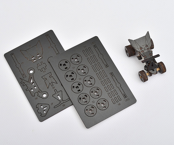 3Д конструктор квадроцикла 3DBRT Cyberquad 30 деталей Черный - фото 4 3Д конструктор квадроцикла 3DBRT Cyberquad 30 деталей Черный - фото 4