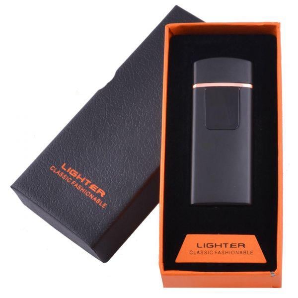 Зажигалка электрическая Emlight E USB в подарочной упаковке Black (32161991)