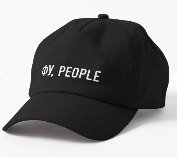 Кепка Malfini с принтом "Фу people" Темно-синий