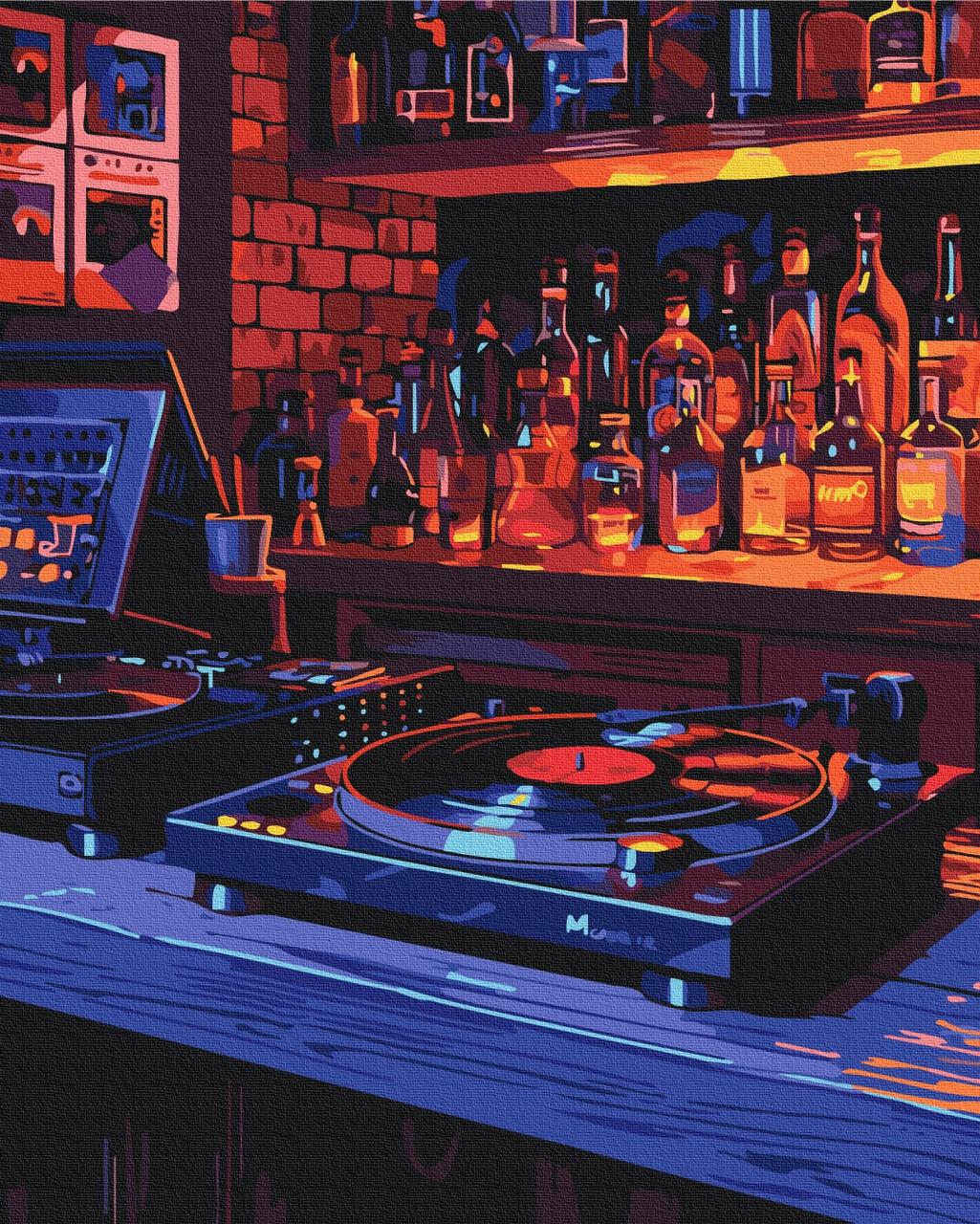 Картина за номерами Brushme BS54034 Атмосфера вечора полотно на підрамнику 40x50 см (2256890036)