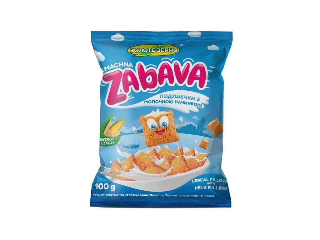 Подушечки Золотое Зерно Вкусная забава Молочные 100 г (865669)