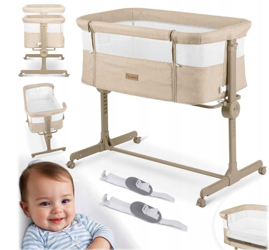 Кроватка детская приставная 0,5 м 9 кг - фото 8