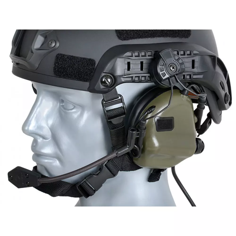 Навушники активні EARMOR M32H for ARC Helmet Rails Оливковий (60074035)