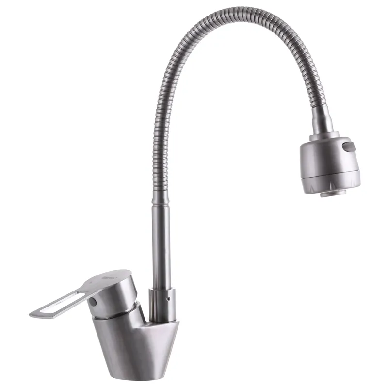 Смеситель для кухни Zerix HSB-011 с рефлекторным изливом (ZX3138)