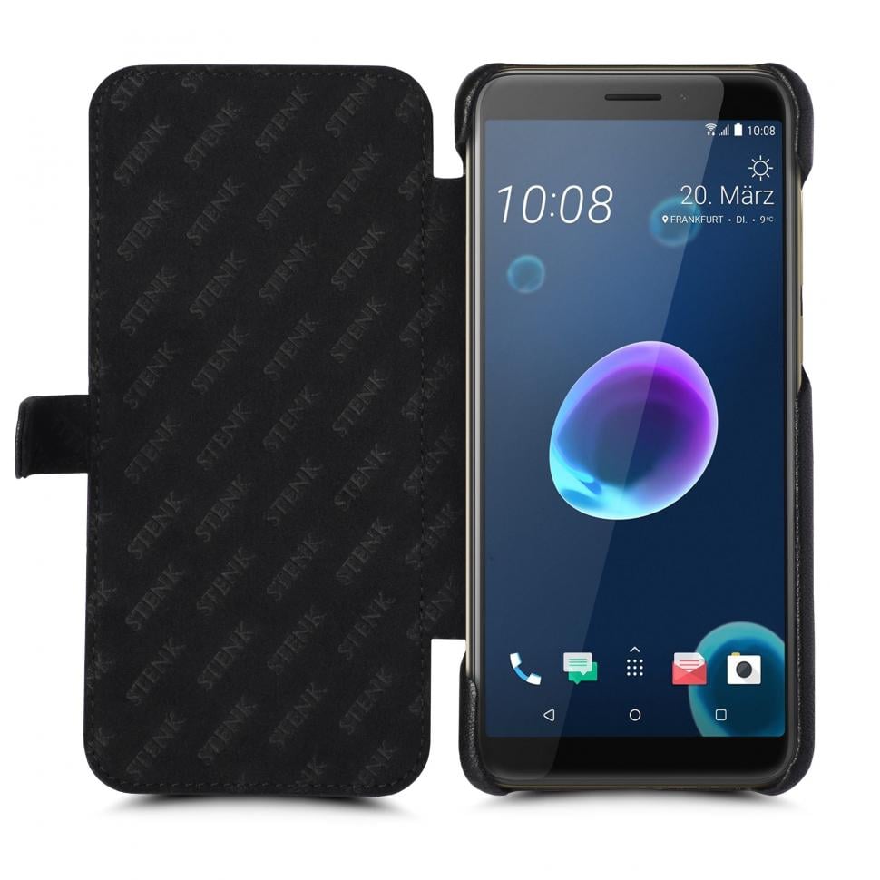 Чехол книжка Stenk Premium для HTC Desire 12 Черный (64274)