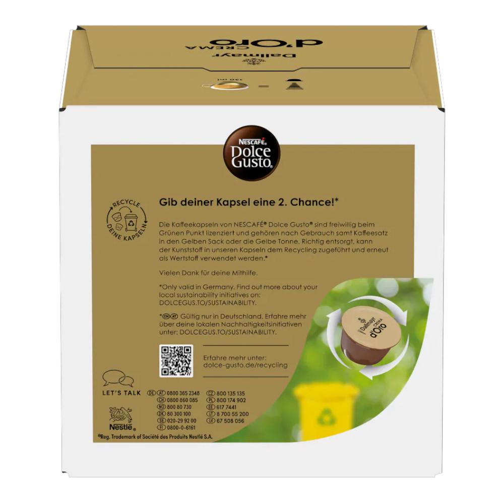 Кава в капсулах Dallmayr Nescafe Dolce Gusto Crema d'Oro 16 шт. - фото 3
