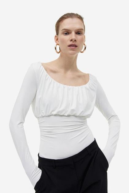 Боди H&M 1142730П S Белый