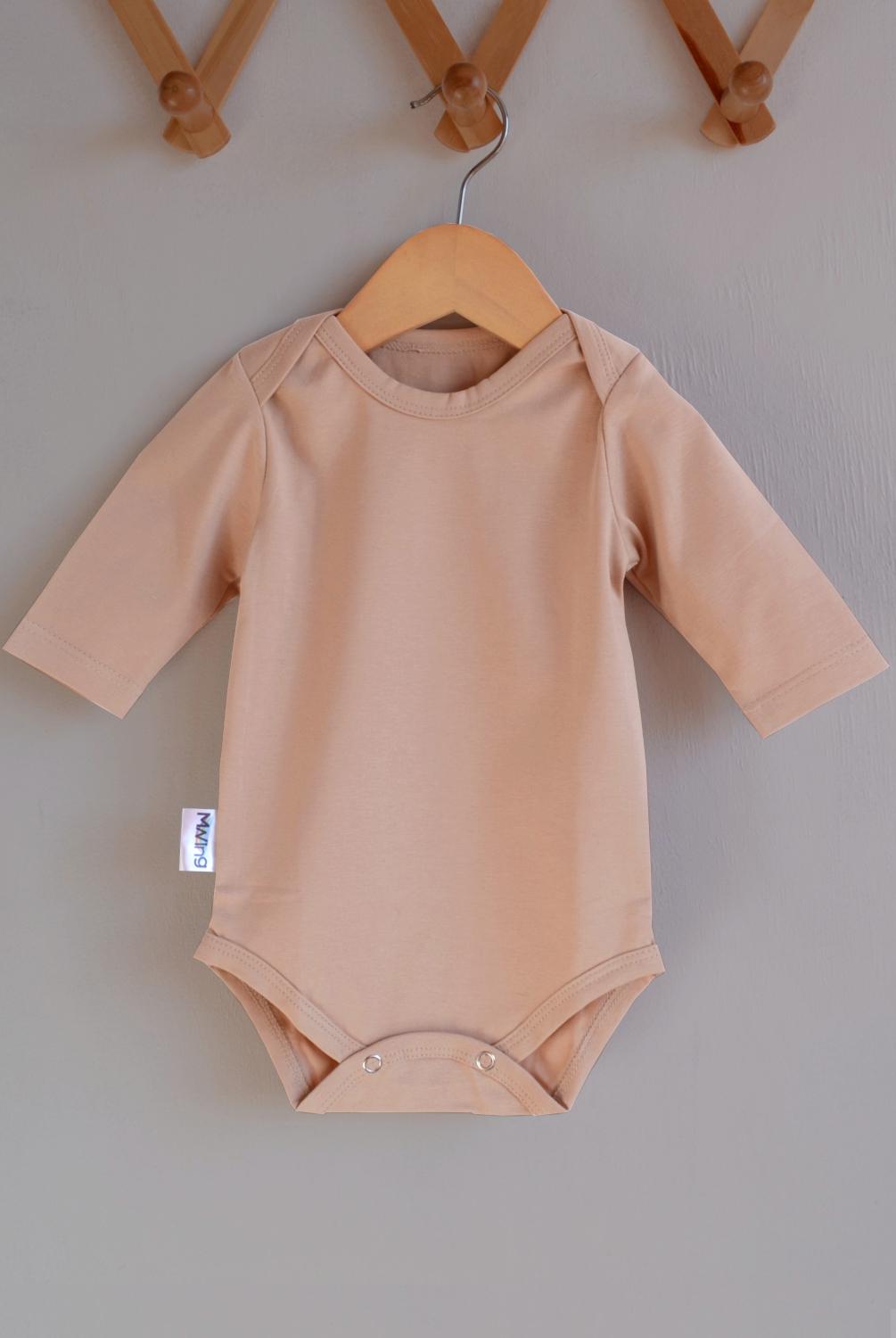 Боди детское унисекс Mwing Amazoniya 62 см Светлый визон