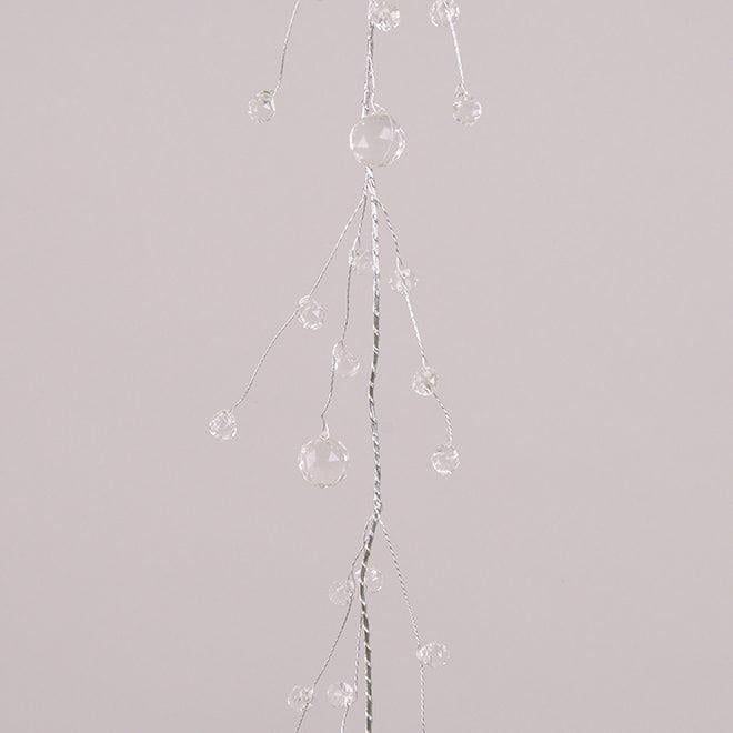 Гирлянда  Flora металлическая с кристаллами (75810)