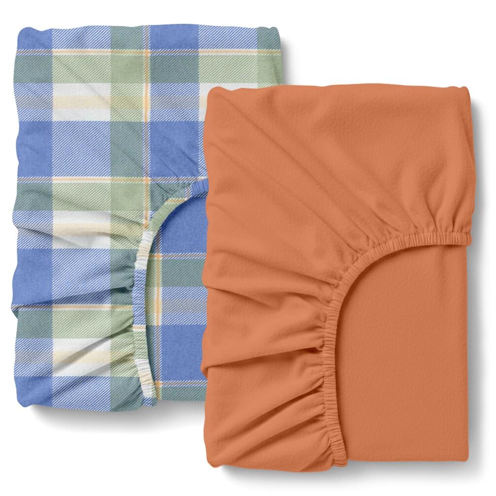 Простынь на резинке Cosas OCEAN TARTAN фланель 180х200х20 см 2 шт. (4822052503034) Простынь на резинке Cosas OCEAN TARTAN фланель 180х200х20 см 2 шт. (4822052503034)
