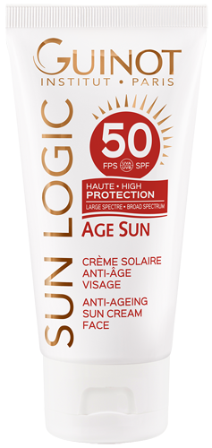 Антивозрастной крем от солнца для лица Guinot SPF50 Age Sun Anti-Ageing Sun Cream Face 50 мл (515040) - фото 1