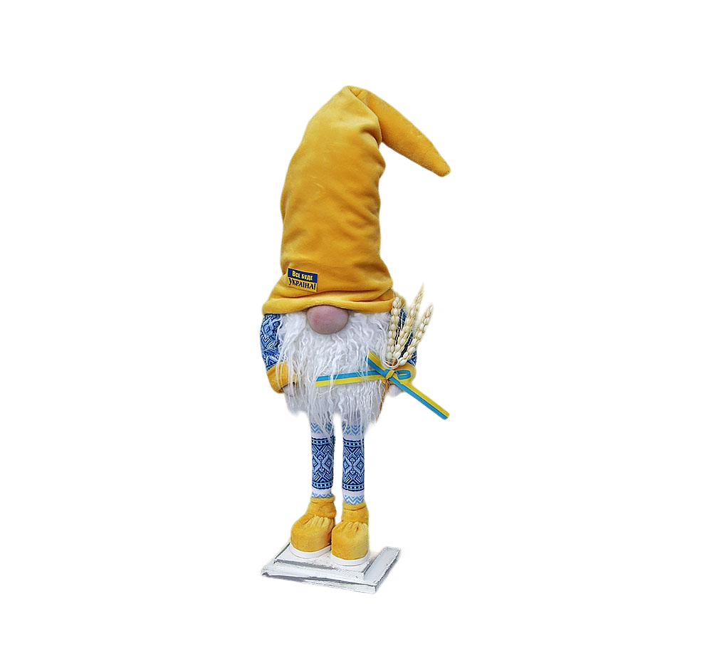 Бородач на ножках в украинском стиле 50 см