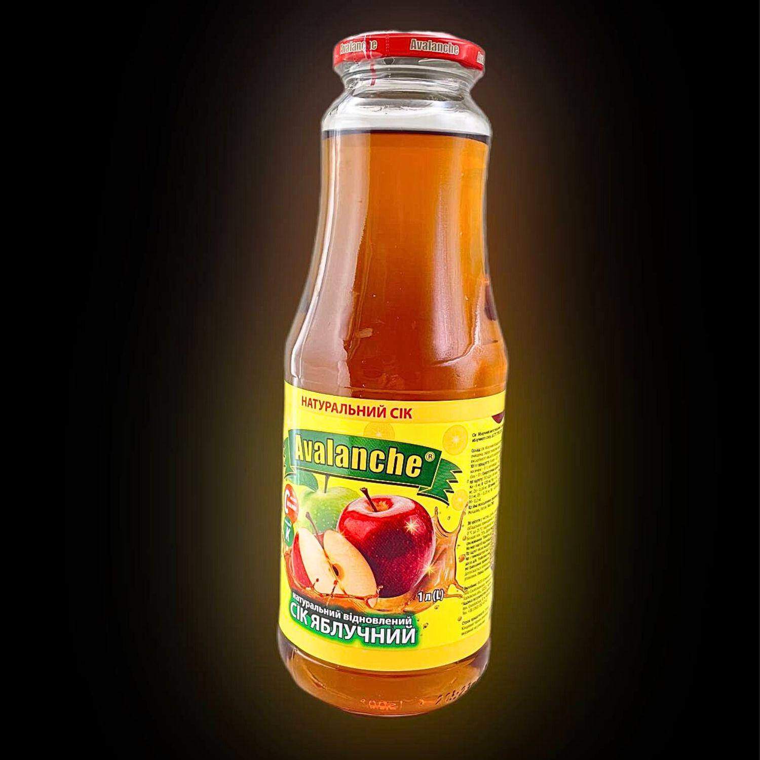 Сок яблочный Avalanche натуральный 1 л 8 шт. (J-A-Apple-1L-pack8) - фото 3 Сок яблочный Avalanche натуральный 1 л 8 шт. (J-A-Apple-1L-pack8) - фото 3