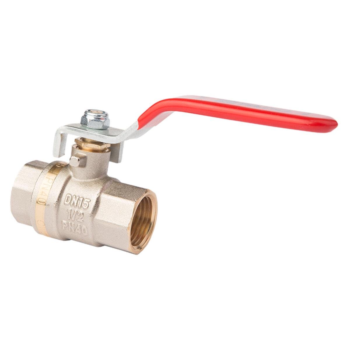 Кран шаровой FADO S.r.l 3/4" ВВ прямой с ручкой (TK-KBR2)