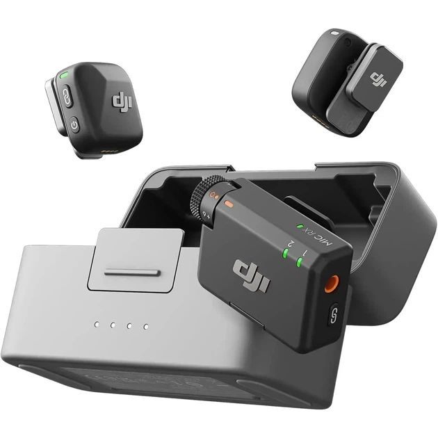Мікрофонна радіосистема DJI Mic Mini 2 TX + 1 RX + Charging Case (35675857) Мікрофонна радіосистема DJI Mic Mini 2 TX + 1 RX + Charging Case (35675857)