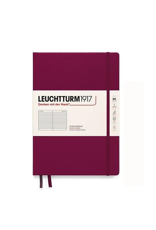 Блокнот Leuchtturm1917 Composition B5 линия Винный (366164)