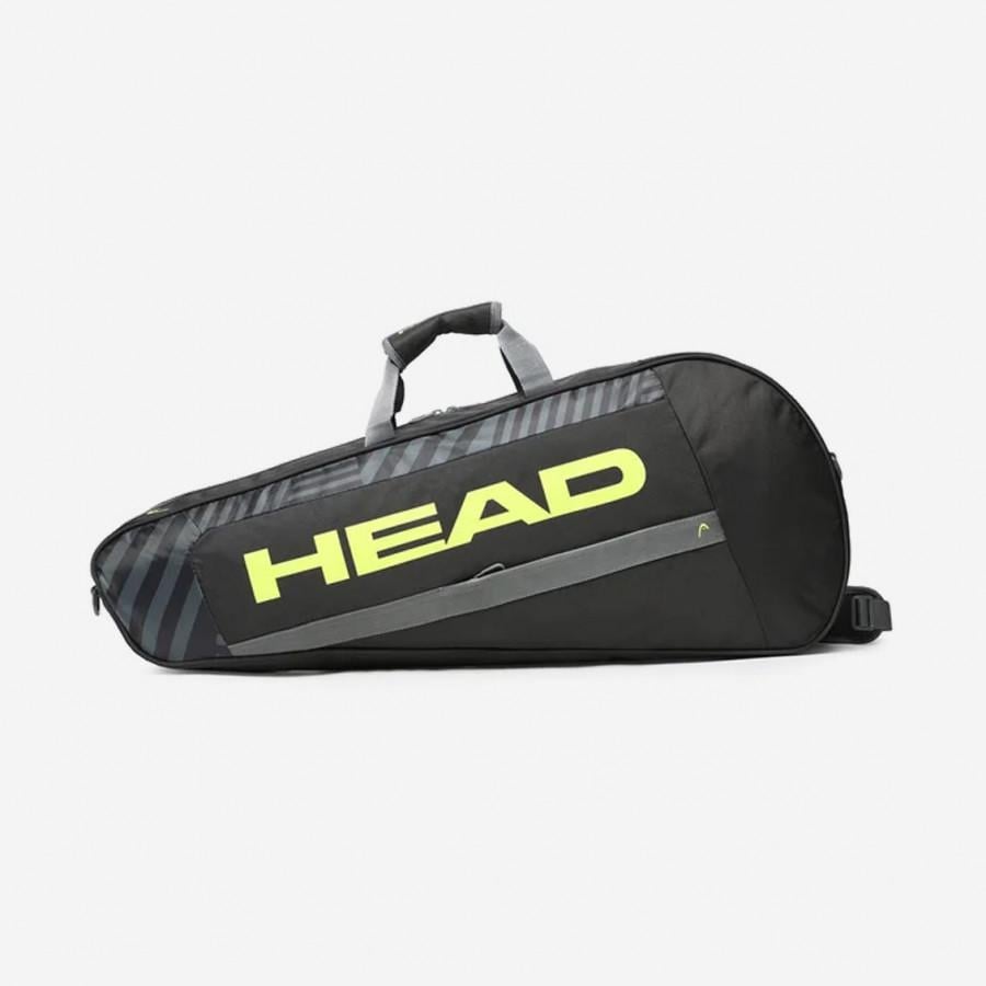 Чехол Head Base Racquet Bag M BKNY Черный/Желтый (261413)