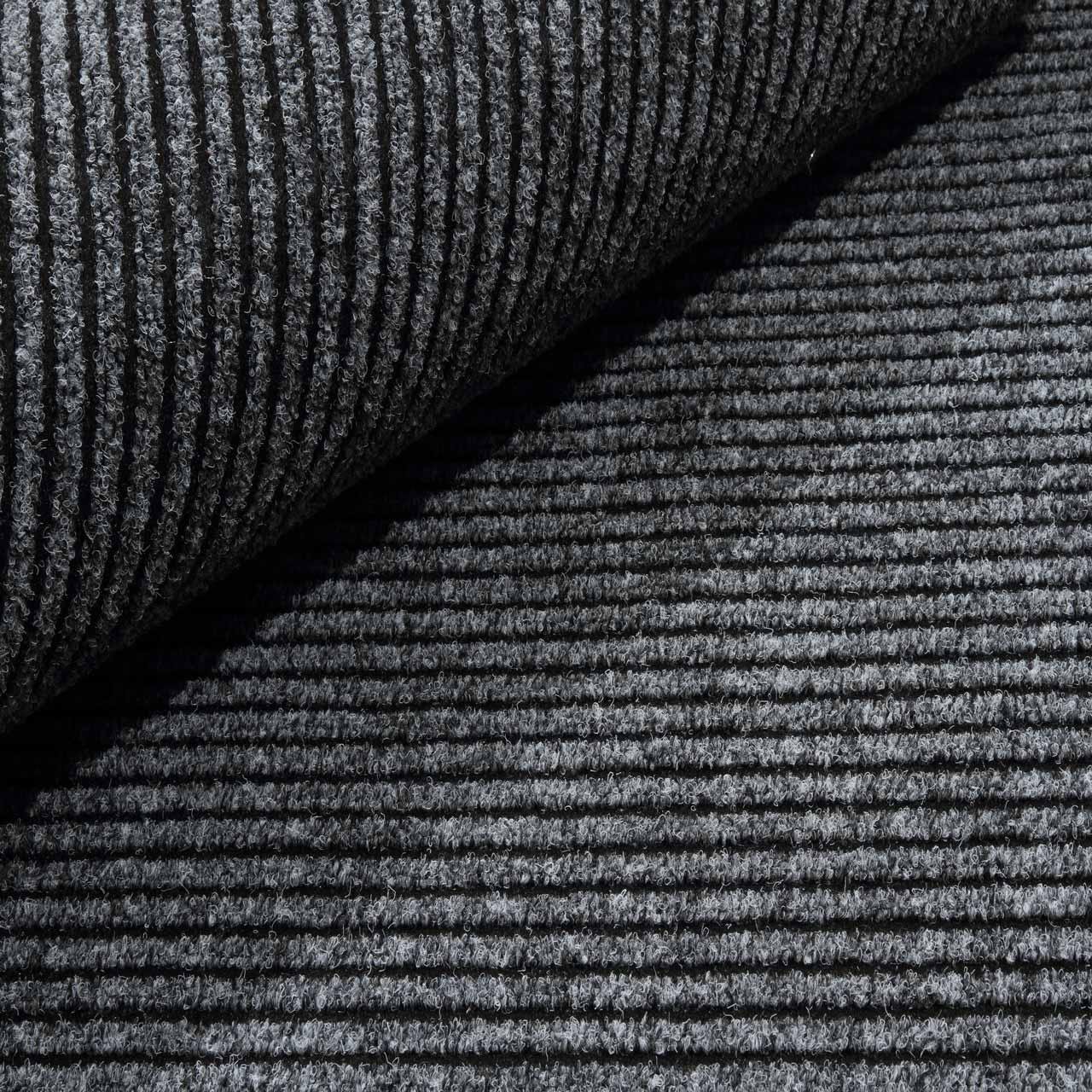 Килим брудозахисний з ворсом на гумовій основі DAKARIA Vebe Sheffield Run 70 1x4 м Сірий (00-00017069) - фото 2