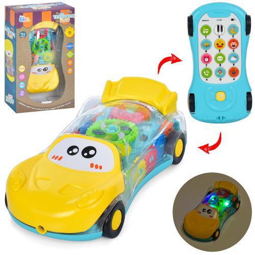 Іграшка для малюків Машина-телефон рухомі деталі 15 см (3216) - фото 4 Іграшка для малюків Машина-телефон рухомі деталі 15 см (3216) - фото 4