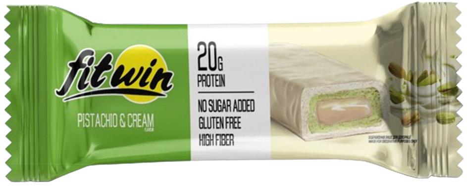 Протеиновый батончик Fitwin Protein Bar Фисташка Крем 60 г