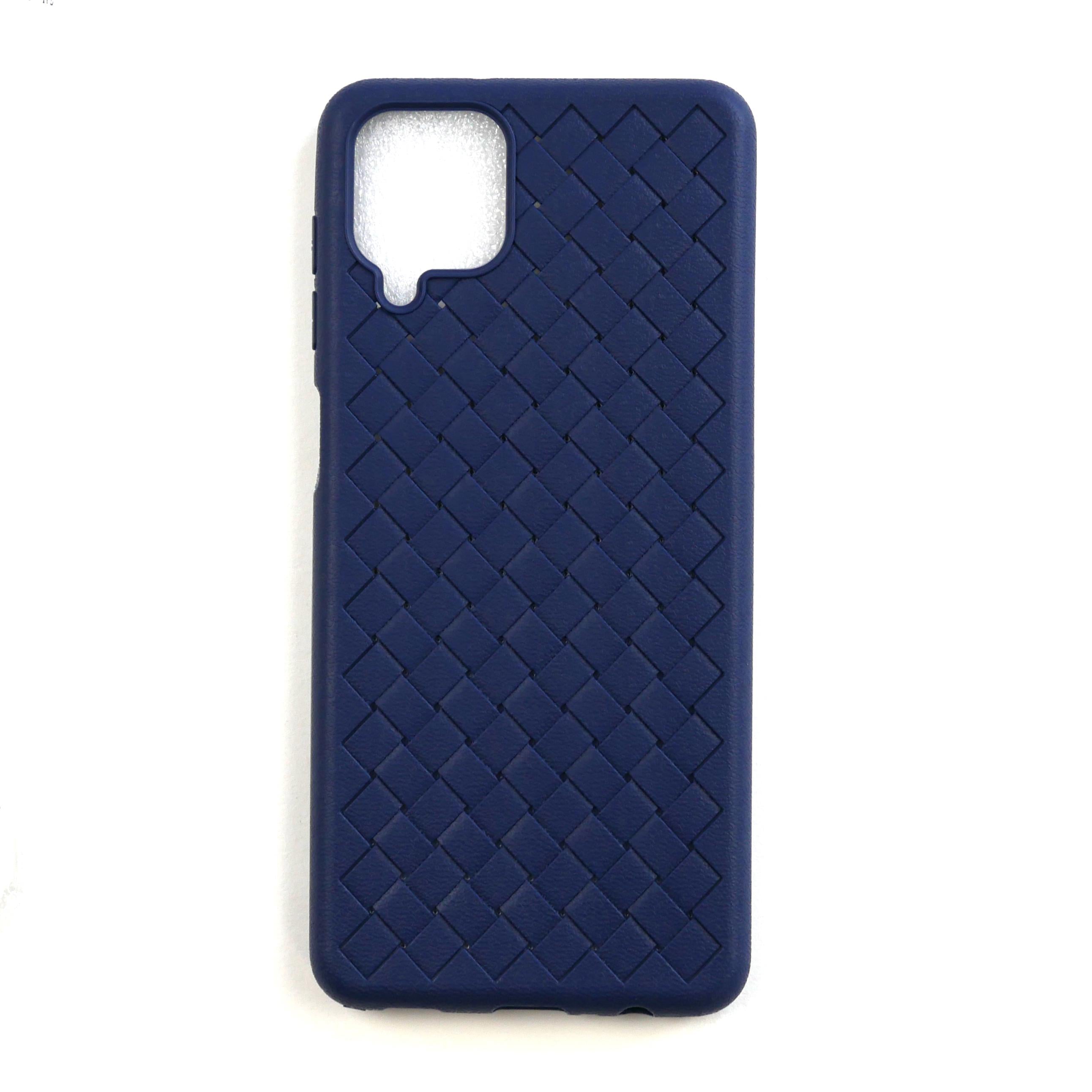 Чехол Weaving Case Samsung A12/M12 (A125/A127/M127) Dark Blue