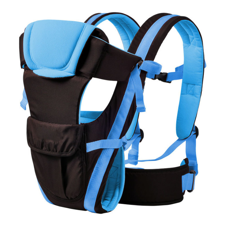 Сумка-кенгуру SUNROZ BP-14 Baby Carrier рюкзак для переноски ребенка Черно-Синий (SUN0977) Сумка-кенгуру SUNROZ BP-14 Baby Carrier рюкзак для переноски ребенка Черно-Синий (SUN0977)