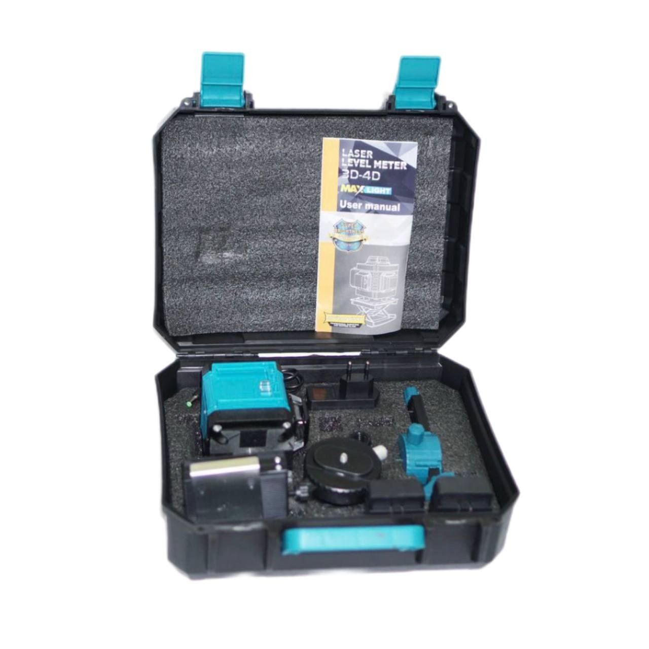 Лазерний рівень нівелір Max Light 3D-4D у кейсі (d244794f) - фото 2 Лазерний рівень нівелір Max Light 3D-4D у кейсі (d244794f) - фото 2