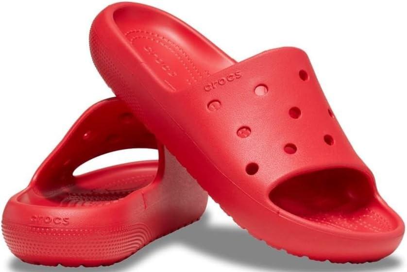 Шльопанці чоловічі Crocs Classic Slide 2 Varsity Red р. 48/49 Червоний (23809)