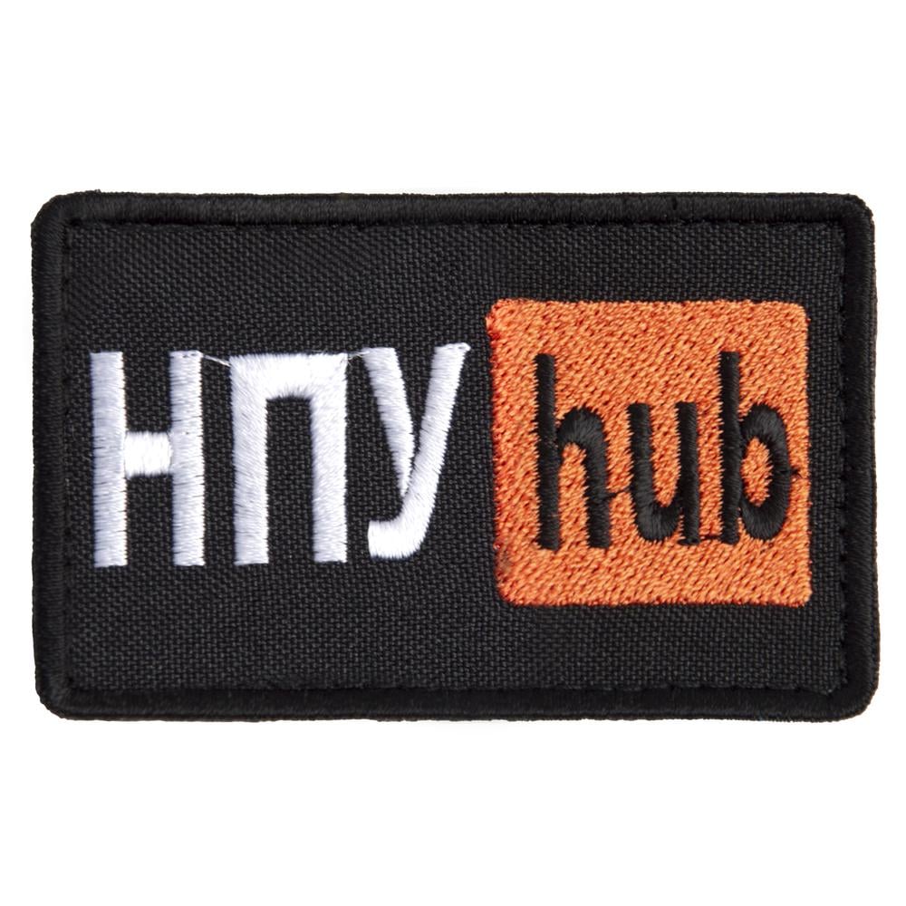 Шеврон на липучці '' НПУ Hub'' 5х9,5 см (22228) Шеврон на липучці '' НПУ Hub'' 5х9,5 см (22228)