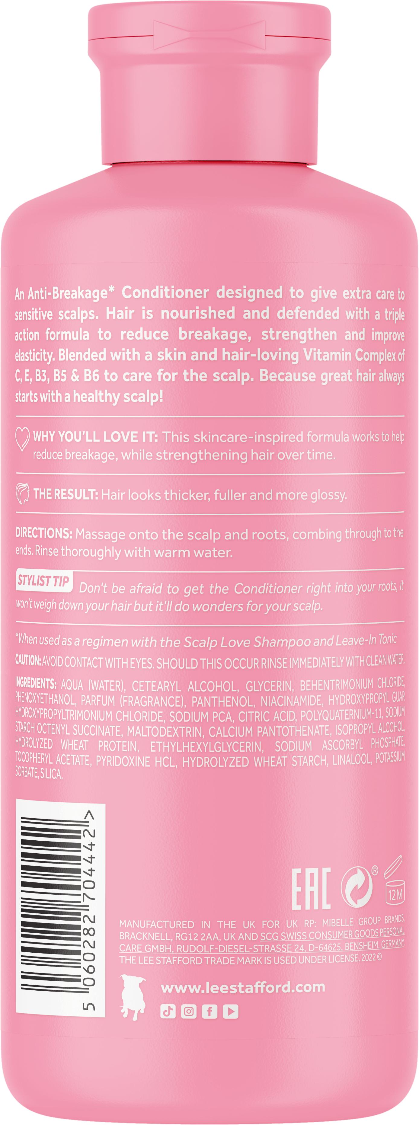 Кондиціонер для чутливої шкіри голови та ослабленого волосся Scalp Love Anti-Breakage Conditioner 250 мл (LS4442) - фото 2