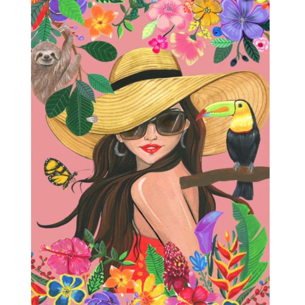 Алмазная мозаика Santi Где-то в тропиках 40х50 см (954178)