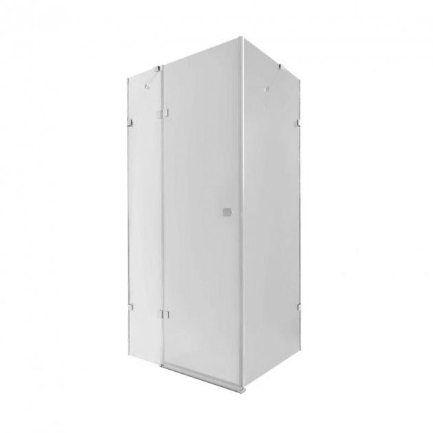 Душевая кабина Qtap и линейный трап Capricorn CRM1018RC6 100x80 стекло 6 мм QT Dry FB304-600 Clear (QTDRYFB304600CAPCRM1018RC6)