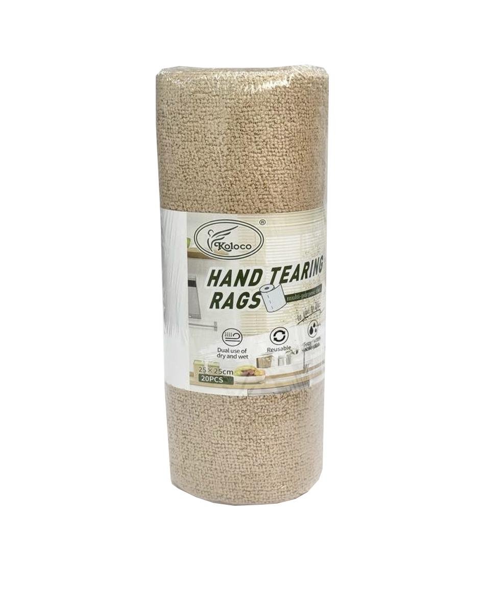 Салфетка микрофибра Koloco в рулоне 20 шт. Серый (987)