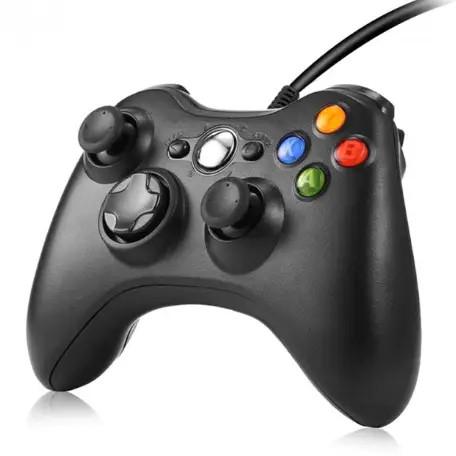 Геймпад дротовий XBOX 360 Wireless Controller Чорний (11384114)