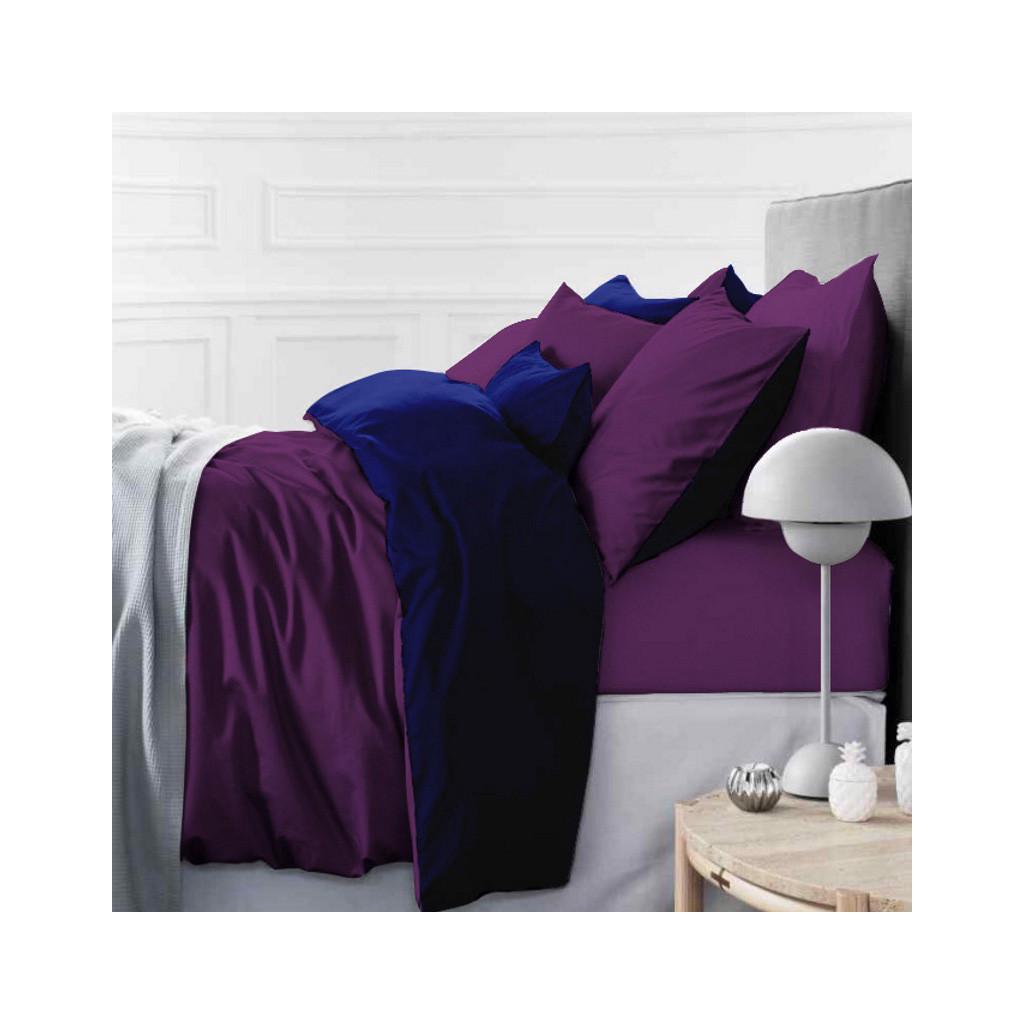 Комплект постельного белья MirSon Premium 3220+4052 satin 143х210 см Orchid (221865) - фото 1