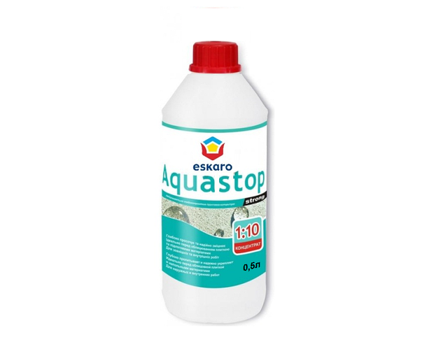 Грунтовка-концентрат ESKARO AQUASTOP STRONG влагоизоляционная 3 л