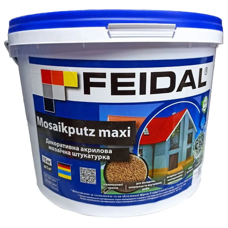 Штукатурка декоративна Feidal Mosaikputz maxi для фасадів 15 кг (1815849658)