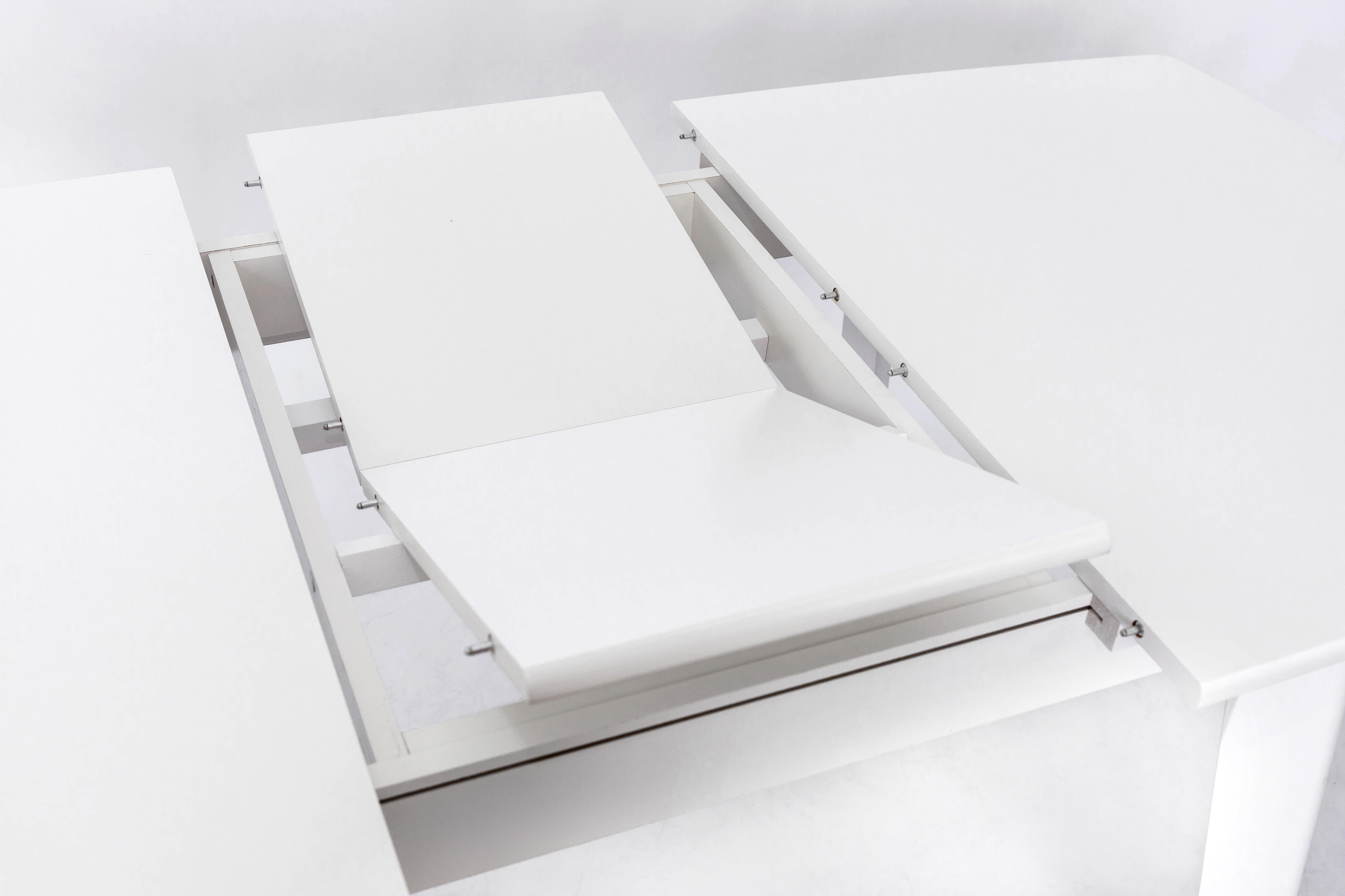 Обеденный стол Ультра Джаз 1090/1390х740х760 мм Белый (GAА0044111) - фото 5