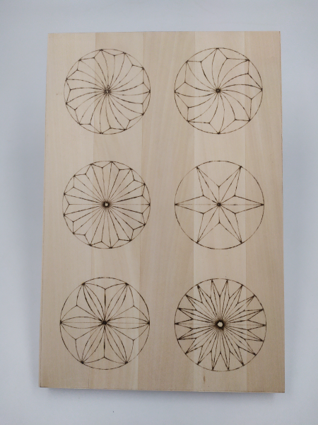 Дошка з липи для різьблення з кресленням 30х20x1,7 см (23463532) - фото 2